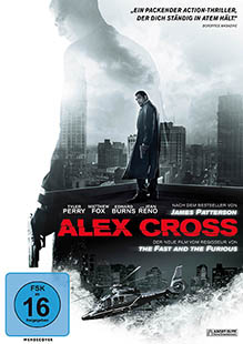 Das DVD-Cover von ALEX CROSS © 2012 Ascot Elite