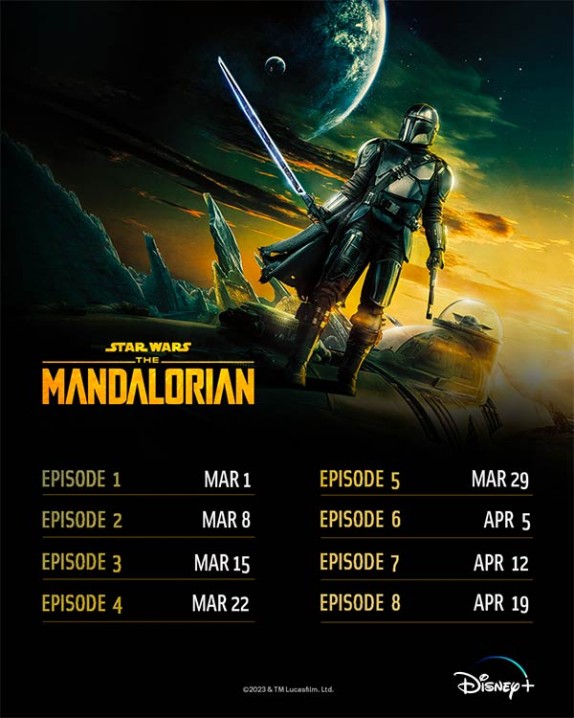 Mandalorianer Staffel 3 Episoden Veröffentlichung Termine