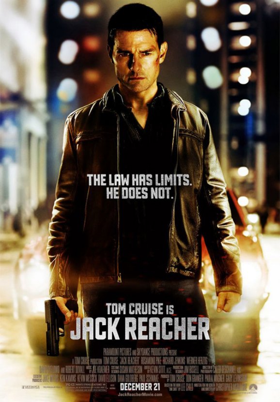 jack reacher offizielles Plakat