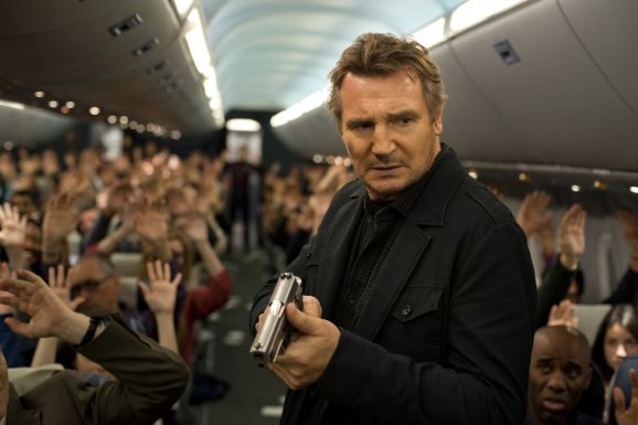 Liam Neeson in seiner Rolle als Air-Marshall Bill Marks in NON STOP © 2013 Studiocanal