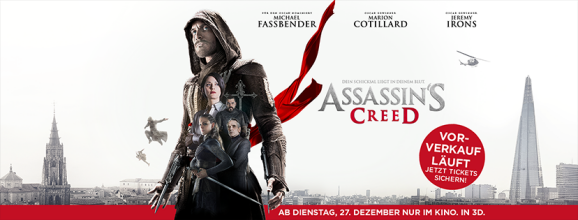 Assassins creed header kinostart DE