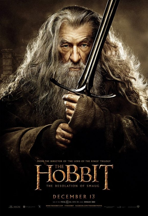 Hobbit Charakterposter Gandalf