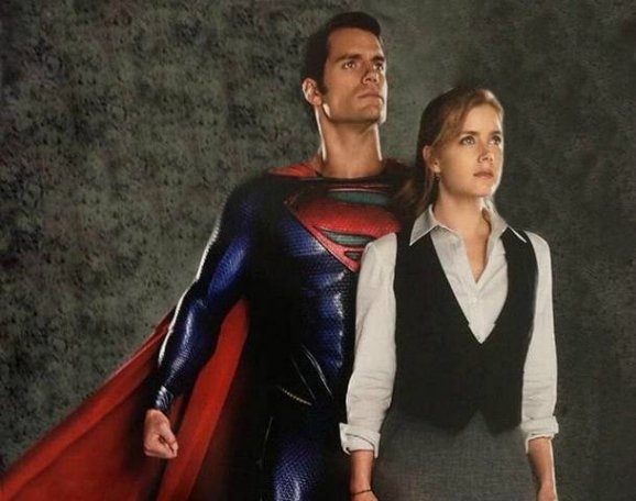 Henry Cavill und Amy Adams als Superman alias Clark Kent und Lois Lane 