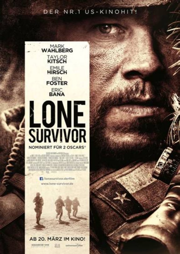 lone survivor - mark wahlberg - filmplakat