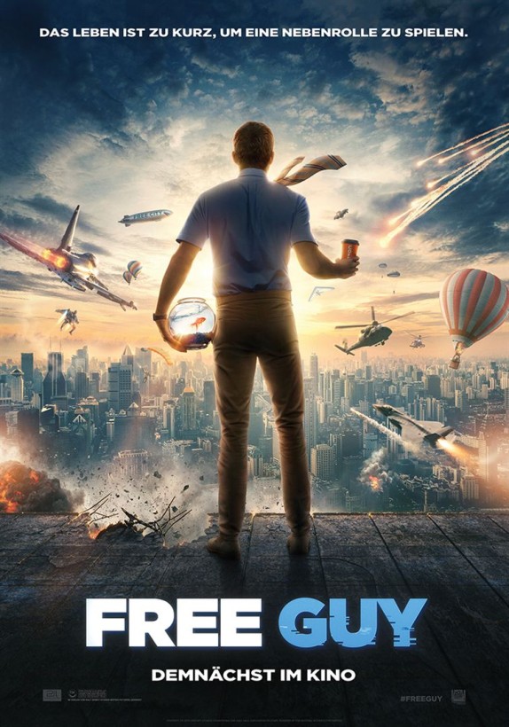 Free Guy Kinofilm szene Poster