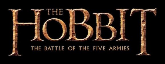 Hobbit 3 Logo neu