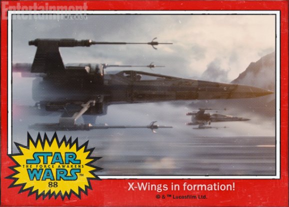 Star Wars VII vehicles X-Wings