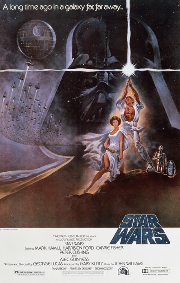 Star-Wars-original-Poster-Krieg-der-Sterne