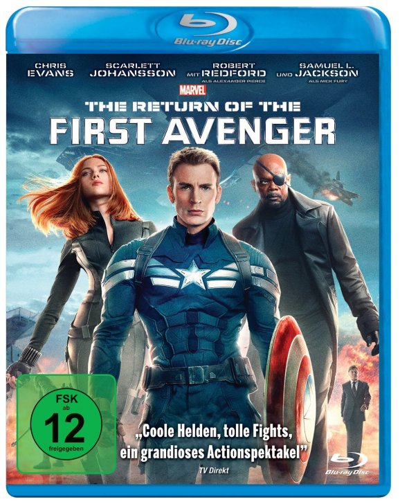 the return of the first avenger Blu-ray disc A