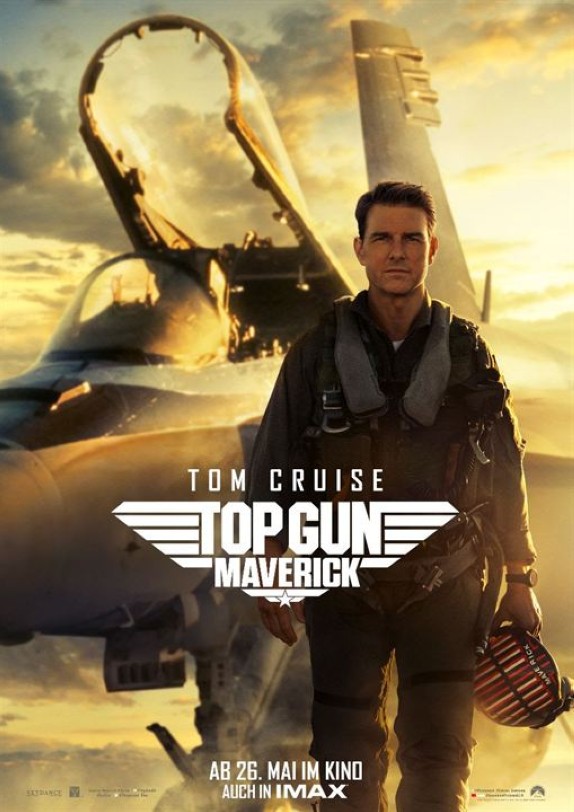 Top Gun Maverick Plakat  (c) Paramount Pictures
