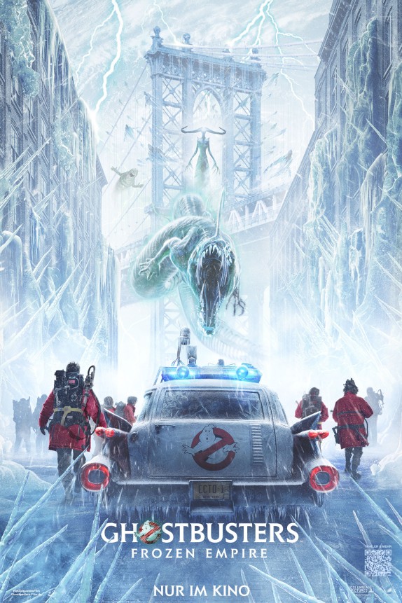 Ghostbusters Frozen Empire Teaser-Poster (c) Sony Pictures