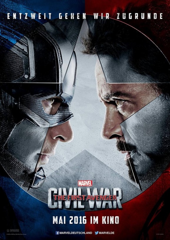 first avenger civil war poster DE