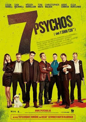 7 Psychos (Plakat) © 2012 Studiocanal