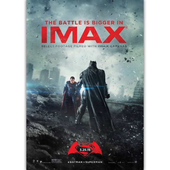 batman v Imax poster