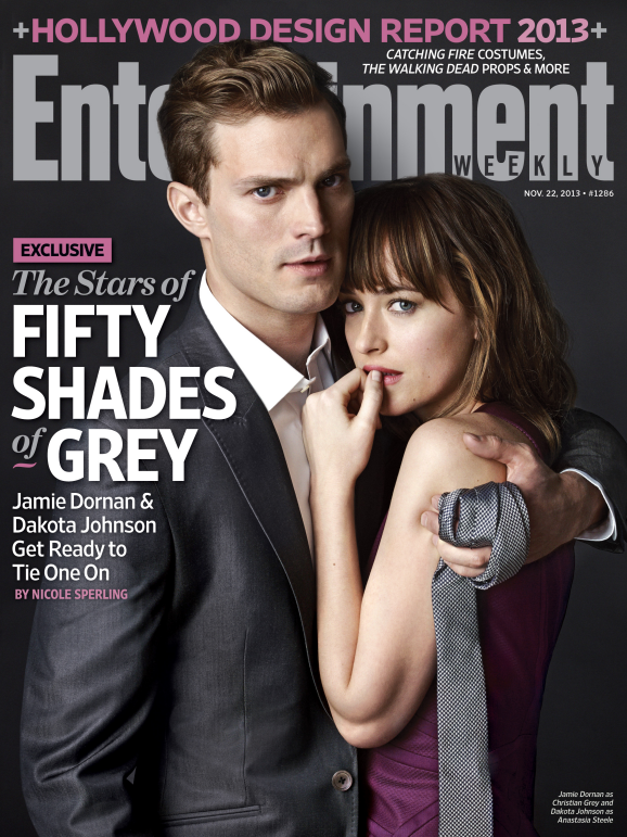 fifty shades of Grey entertainment weekly cover