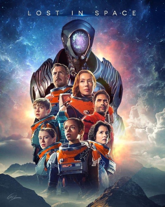 Lost in Space SciFi TV Serie Netflix Poster
