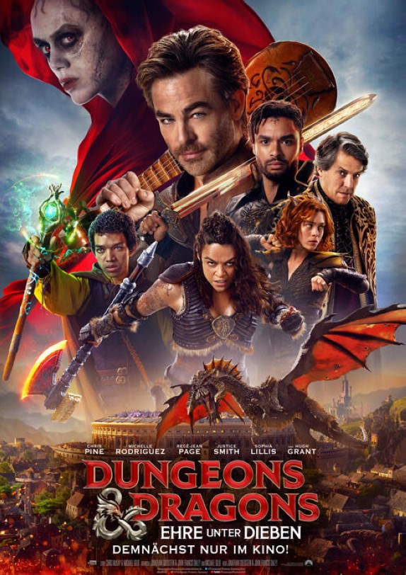 Dungeons & Dragons Ehre unter Dieben Kinofilm 2023 Poster Kinostart DE (c) Paramount Pictures