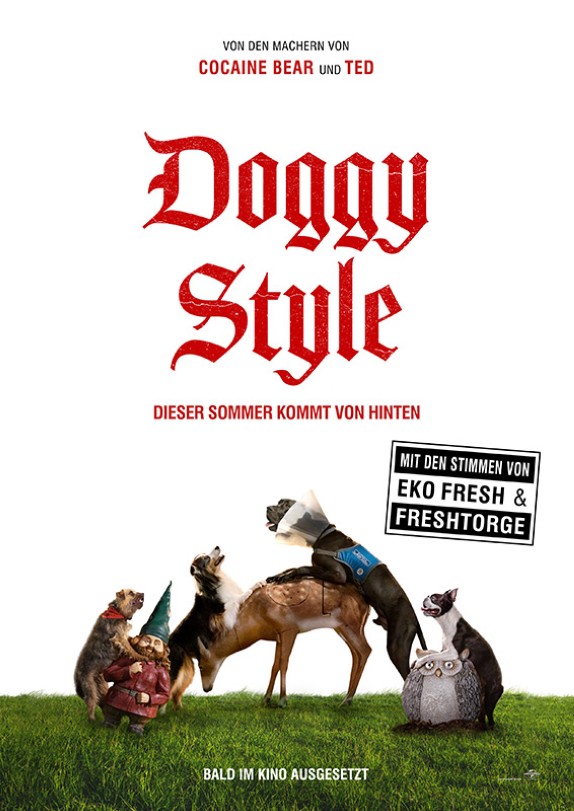 Doggy Style Kinofilm Poster KInostart DE  (c) Universal Pictures