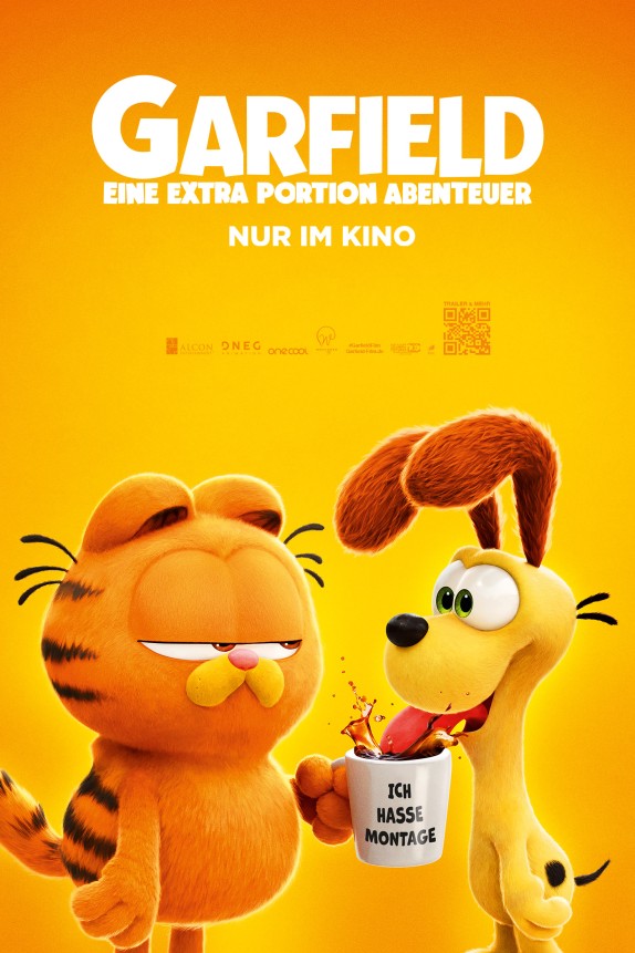 Garfield Extraportion Abenteuer Filmplakat DE  (c) Sony Pictures