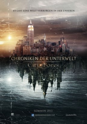 Das Teaser-Plakat zu CHRONIKEN DER UNTERWELT - CITY OF BONES © 2012 Constantin Film