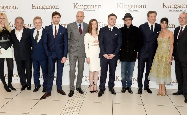 Kingsman premiere London