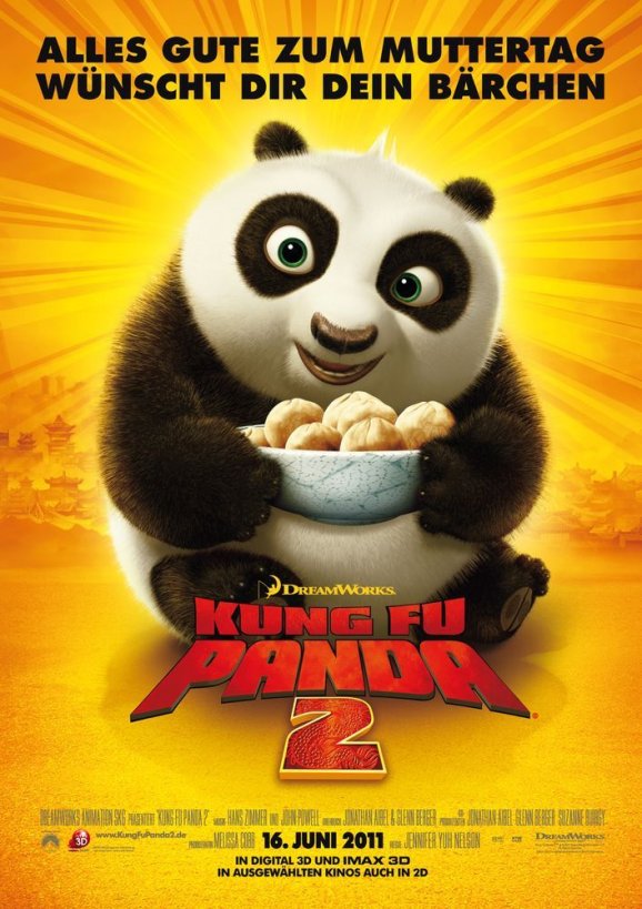 Kung Fu Panda 2 wünschte einen wunderschönen Muttertag!