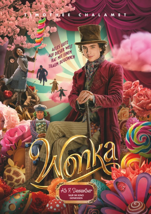 Wonka Filmposter DE  (c) Warner Bros Entertainment