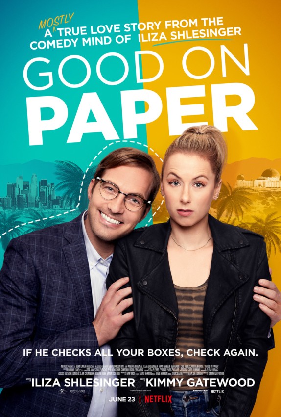 Good on Paper Netflix Romantic Comedy Film Poster