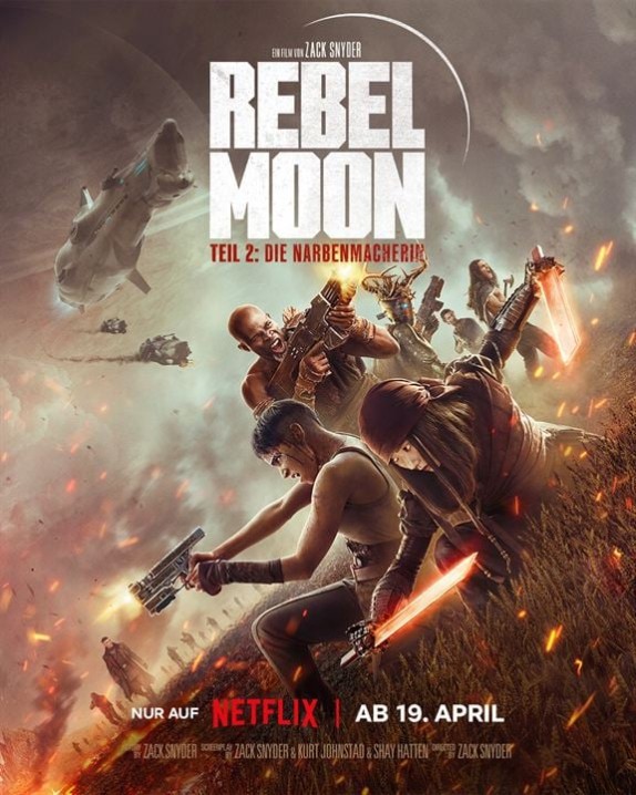 Rebel Moon 2 Filmposter (c) Netflix