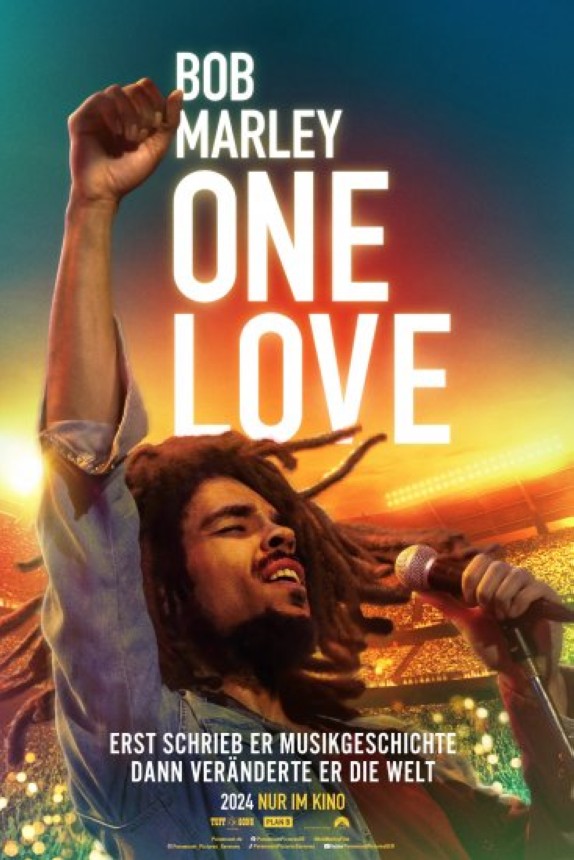 Bob Marley  One Love Kinofilm Plakat DE (c) Paramount Pictures