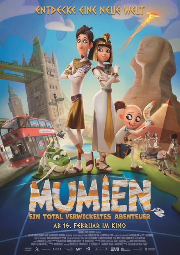 Mumien - Ein total verwickeltes Abenteuer POster KInostart DE (c) Warner Bros.