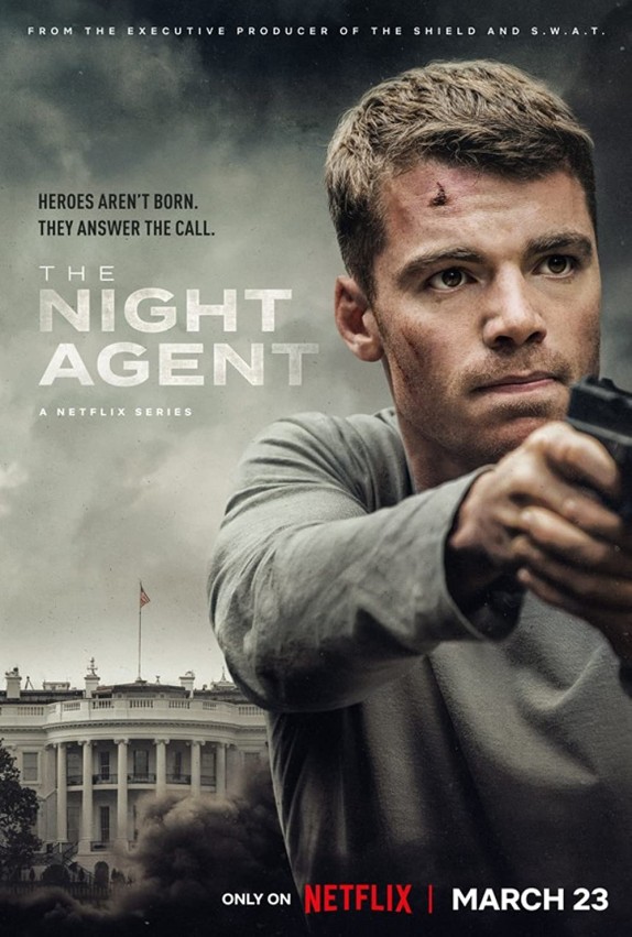The Night Agent TV-Serie Key Art (c) Netflix