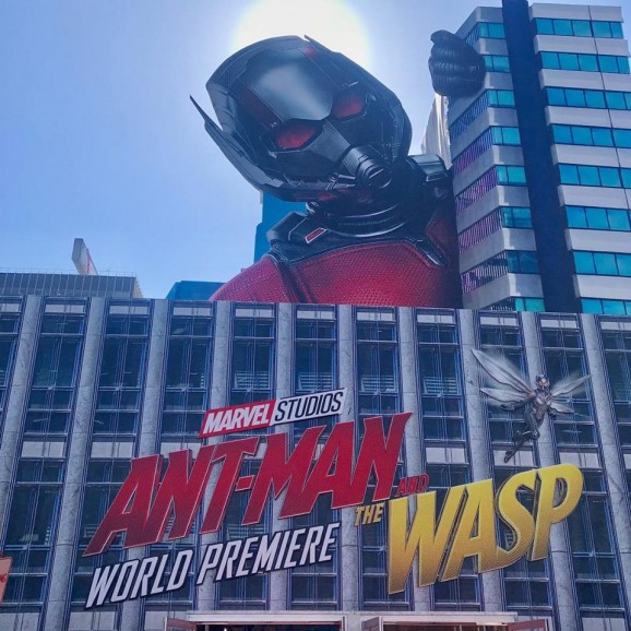 Hollywood premiere ant-man