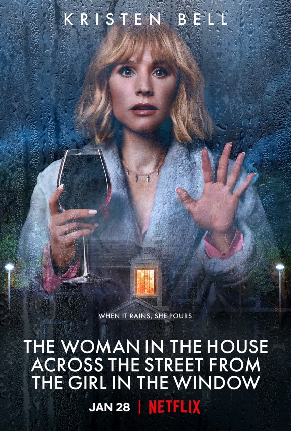 woman in the house Poster Netflix