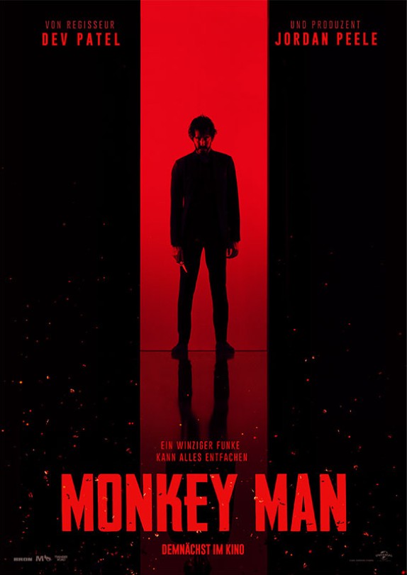 monkey_man_Kinoplakat DE (c) Universal Pictures