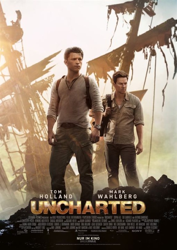 Uncharted Kinofilm Poster DE