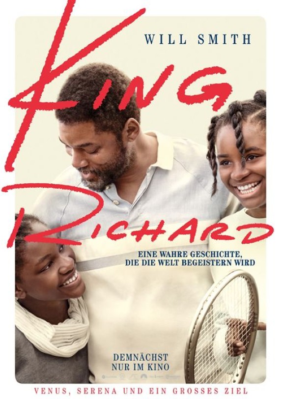 King Richard KInofilm 2022 Poster DE