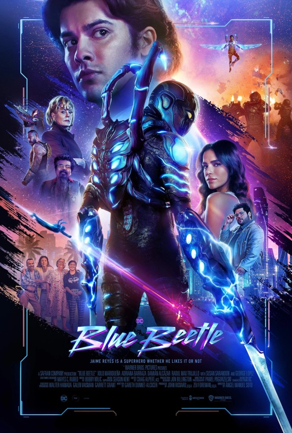 blue beetle Kinofilm POster DE (c) Warner Bros