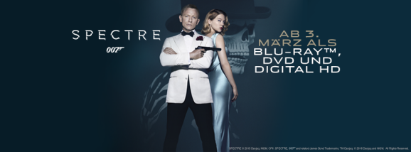Spectre DVD blu-ray promo header