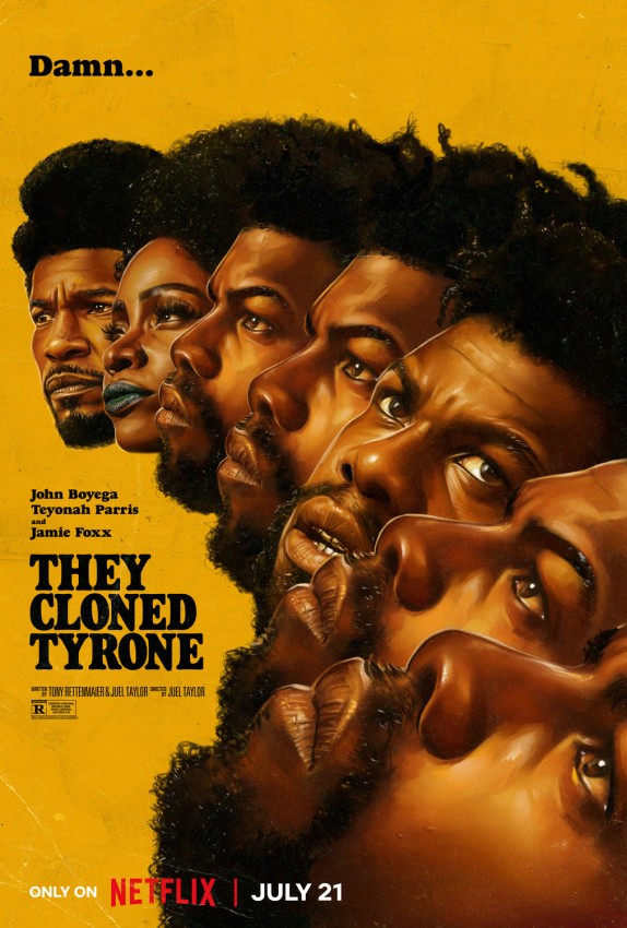 they clones Tyrone Key Art POster (c) Netflix