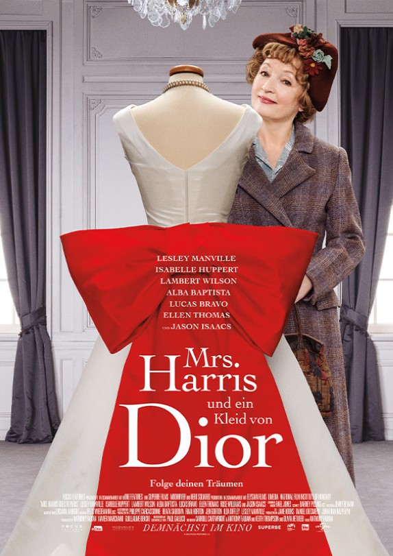 Mrs. Harris und ein Kleid von Dior (Kinofilm 2021) PLakat (c) UNiversal Pictures