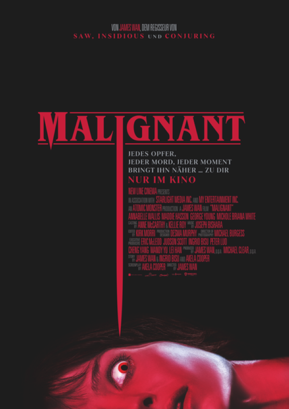 Malignant Kinofilm Horror Filmposter