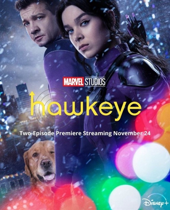 hawkeye Poster DE Disney+ Serientstart