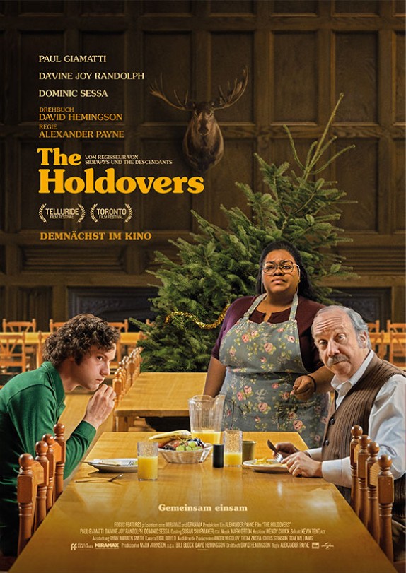 The Holdovers Filmplakat Kinostart DE (c) Universal Pictures