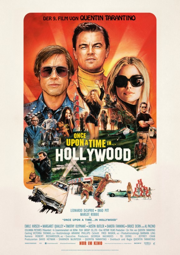 Once Upon a Time in Hollywood-Plakat