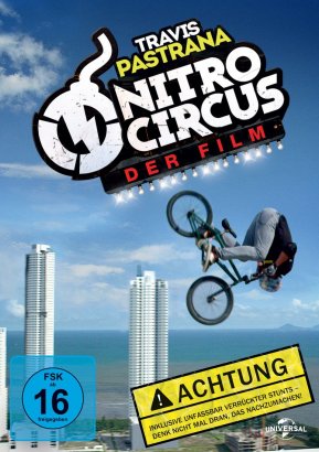 Das DVD Release ist schon in Sicht. Das DVD Cover von NITRO CIRCUS - DER FILM © 2013 Universal Pictures