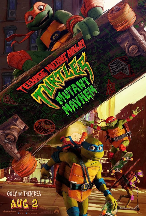 teenage Mutant Hero Turtles Mutant Mayhem Kinofilm 2023 Poster