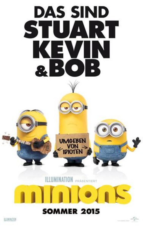 poster minions 3d