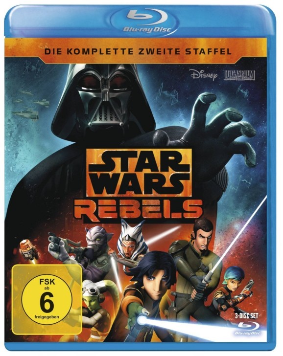Star Wars Rebels staffel 2 blu-ray