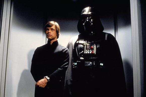 star wars VI Luke und Darth Vader